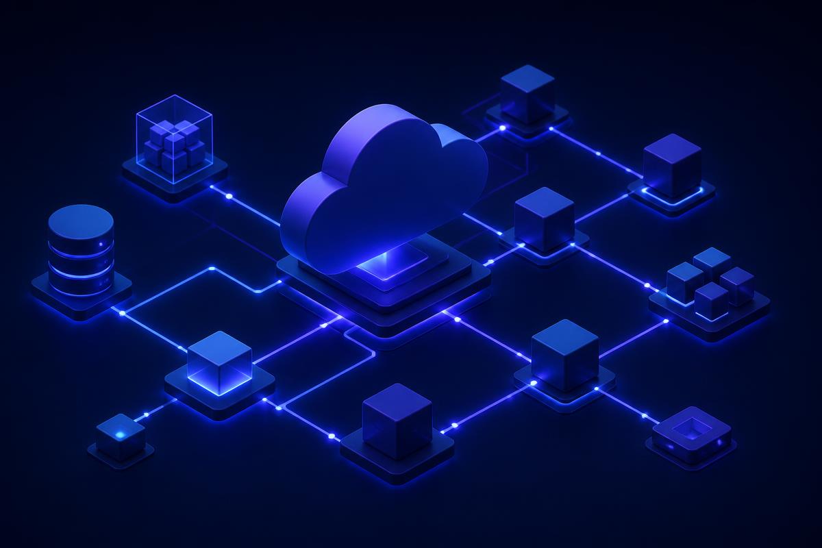 Meridian cloud infrastructure diagram