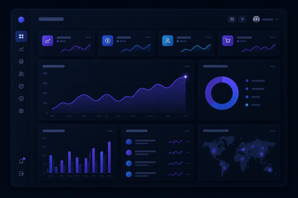 Apex Financial real-time trading dashboard